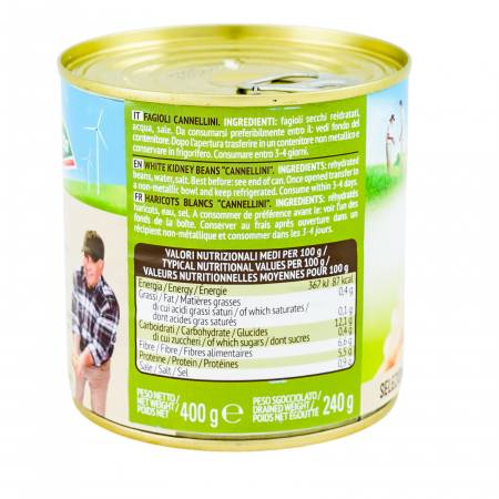 CONSERVA FASOLE VALFRUTTA CANNELLINI 400G [2]