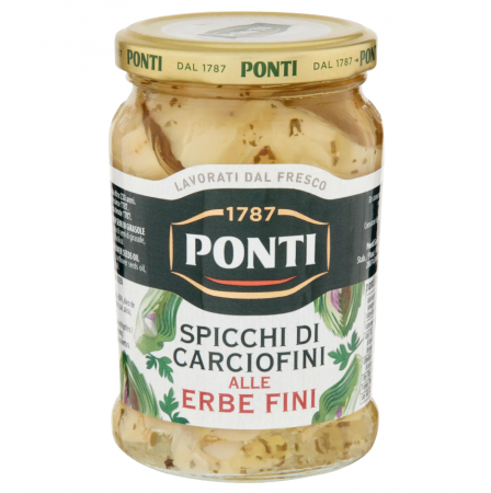 Conserve de legume - CONSERVA PONTI CARCIOFINI ALL ERBE FINI 280G