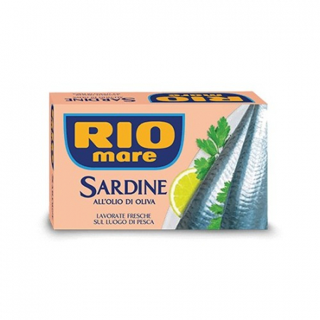 Conserve de peste - CONSERVA SARDINE IN ULEI DE MASLINE EXTRAV. RIO MARE 120G