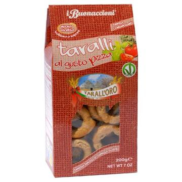 Snacksuri italiene - COVRIGEI TARALL ORO TARALLI AL GUSTO PIZZA 200G