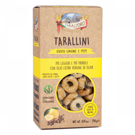 COVRIGEI TARALL ORO TARALLINI LIMONE E PEPE 250G [0]