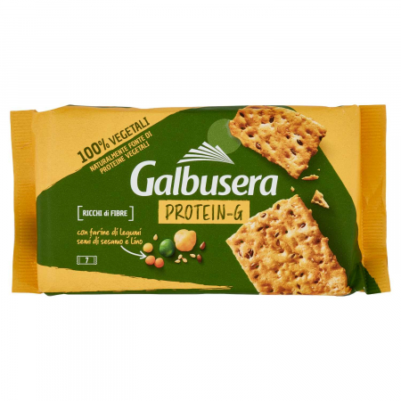 Biscuiti italieni - CRACKER GALBUSERA PROTEIN G LEGUMI 280G