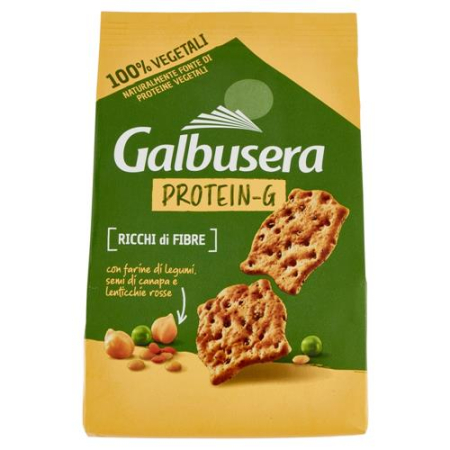 Produse alimentare italiene - CRACKER GALBUSERA PROTEIN G PANETTI 200G