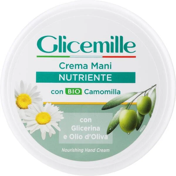 Crema de Maini Hidratanta Reparatoare Pentru Maini Uscate si Crapate - CREMA DE MAINI GLICEMILLE CON GLICERINA E OLIO DI OLIVA 100 ML