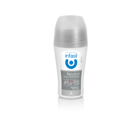 Ingrijire personala - DEO ROLL ON INFASIL NEUTRO TRIPLA PROTEZIONE 50ML