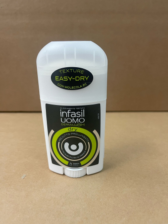Servetele umede, nazale - DEO STICK INFASIL UOMO DRY 40ML