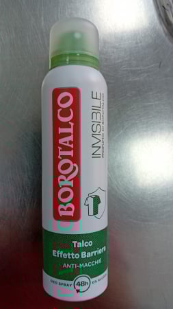 Servetele umede, nazale - DEODORANT BOROTALCO INVISIBLE TALCO 150ML
