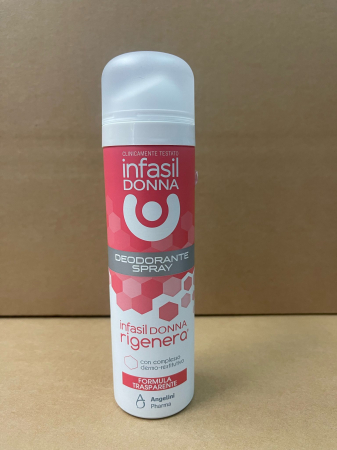 Servetele umede, nazale - DEODORANT INFASIL DONNA REGENERATOR (ROZ) 150ML