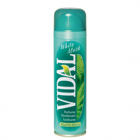 Igiena corpului - DEODORANT VIDAL SPRAY MOSC ALB 150ML