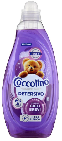 Detergent lichid - DETERGENT DE RUFE COCCOLINO ULTRA BIANCO 1.48L
