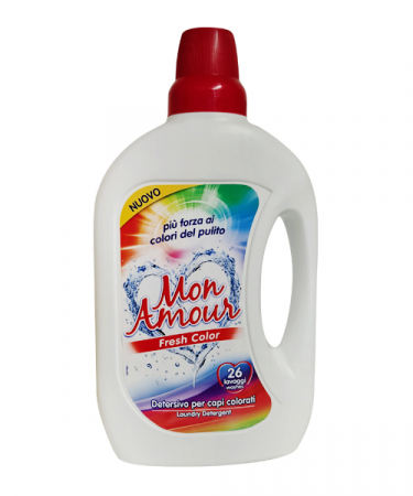 Detergent pudra - DETERGENT DE RUFE MON AMOUR FRESH COLOR 1560ML