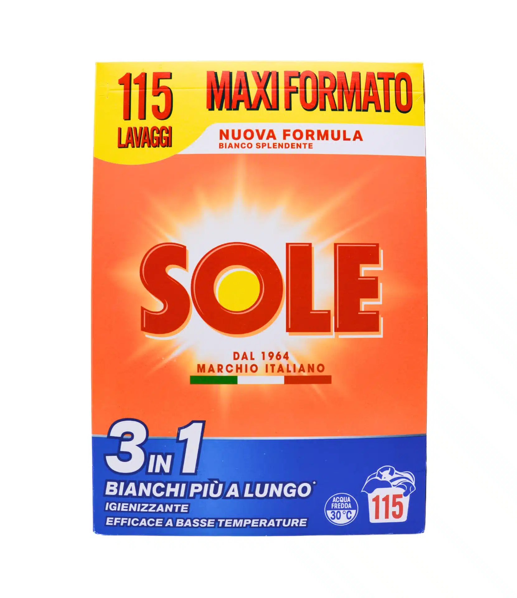 Detergent pudra - DETERGENT DE RUFE SOLE FUSTONE 115 SPALARI 5.75KG