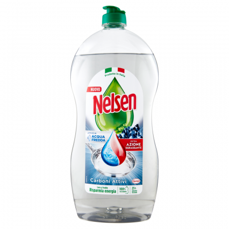 Produse de curatenie - DETERGENT DE VASE NELSEN CARBONI 850ML