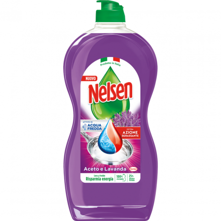 Produse de curatenie - DETERGENT DE VASE NELSEN LAVANDA 850ML