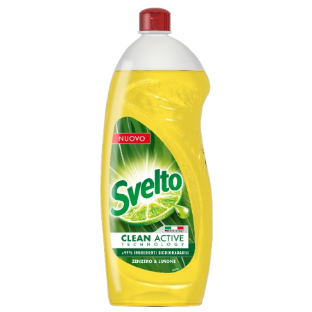 Detergent de Vase - DETERGENT DE VASE SVELTO ZENZERO & LIMONE 930ML