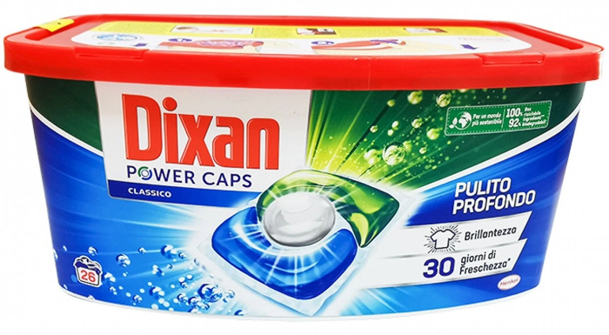 Detergent rufe - DETERGENT DIXAN POWER CAPS CLASIC 26 CAPSULE