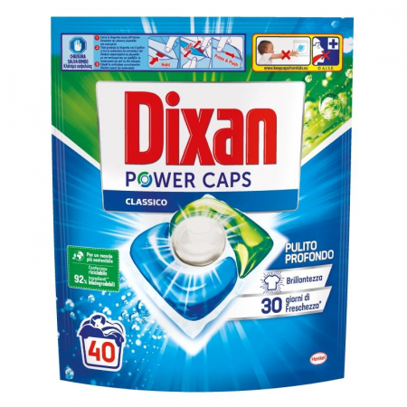 Produse de curatenie - DETERGENT DIXAN POWER CAPS CLASIC 40 CAPSULE