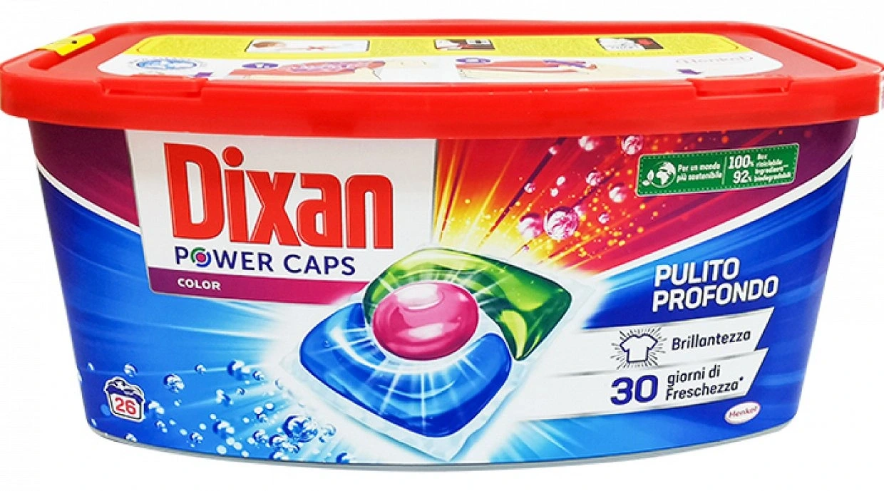Detergent rufe - DETERGENT DIXAN POWER CAPS COLOR 26 CAPSULE
