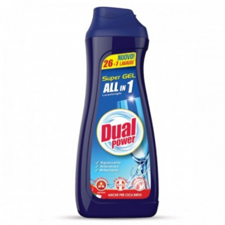 Produse de curatenie - DETERGENT VASE DUAL POWER BICARBONAT  660ML