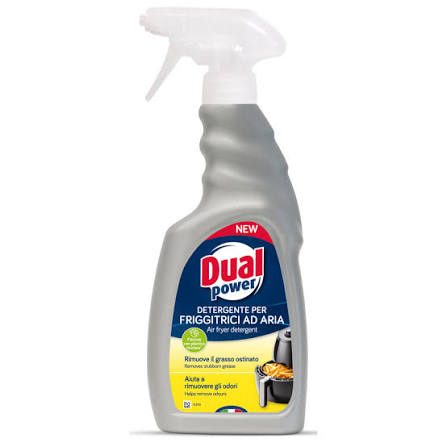 Solutie curatat inox - DUAL POWER SOLUTIE PENTRU FRITEUZE 500ML