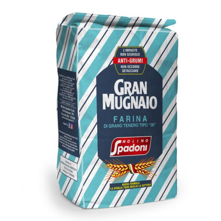 Produse alimentare italiene - FAINA MOLINO SPADONI GRAN MUGNAIO ANTI GRUMI 1KG