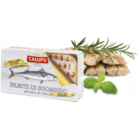 Conserve italiene - FILE DE MACROU CALLIPO OLIVE 120G