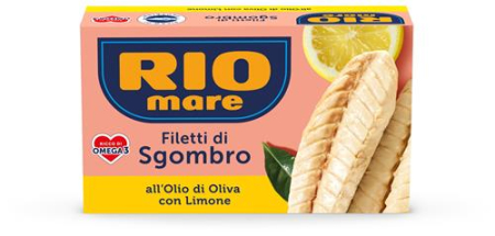 Produse alimentare italiene - FILE DE MACROU RIO MARE LIMONE 125G
