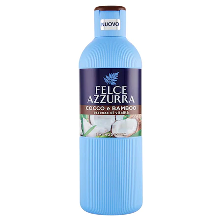 Geluri de dus pentru Barbati si Femei din Italia - GEL DUS FELCE AZZURRA COCCO E BAMBOO 650ML