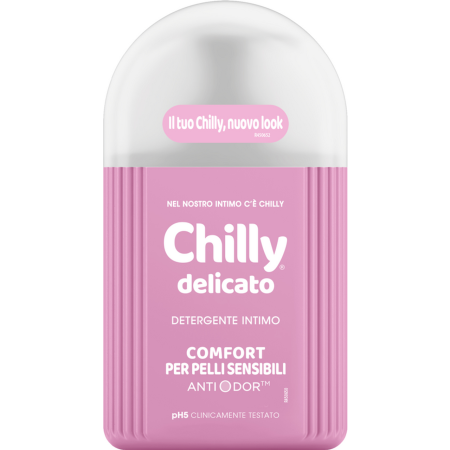 Ingrijire personala - GEL INTIM CHILLY ANTI-ODOR DELICATO ROSA 200ML