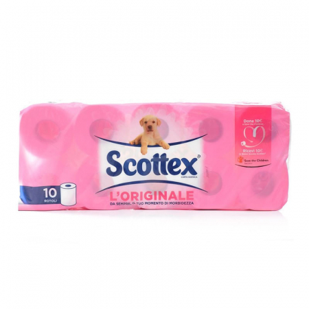 Hartie igienica - HARTIE IGIENICA SCOTTEX 10BUC