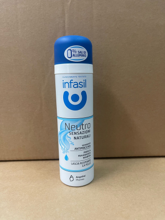 Servetele umede, nazale - INFASIL DEODORANT NEUTRO FRAGRANZA MARINA 150ML