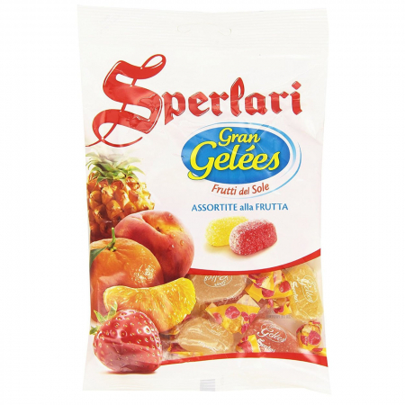 Bomboane italiene - JELEURI SPERLARI CU FRUCTE GRAN GELEES 175G