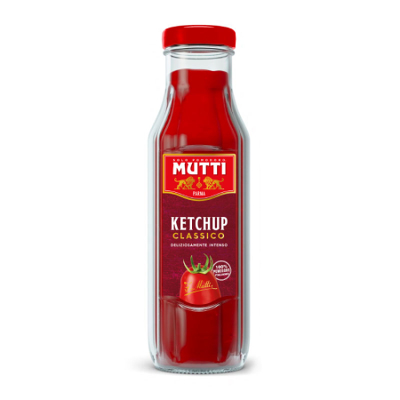 Produse alimentare italiene - KETCHUP MUTTI ORIGINAL VETRO 300G