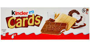 Biscuiti italieni - KINDER CARDS 128G