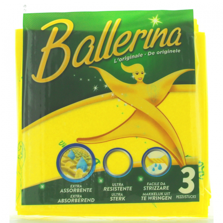 Bureti de vase, lavete - LAVETE USCATE BALLERINA 3BUCATI/SET