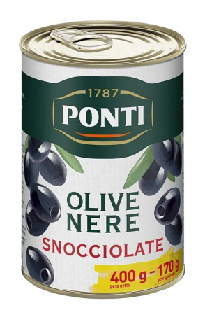 Conserve de legume - MASLINE NEGRE PONTI 400G