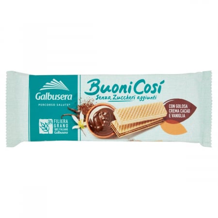 Produse alimentare italiene - NAPOLITANE BUONI COSE GALBUSERA CU VANILIE 175G