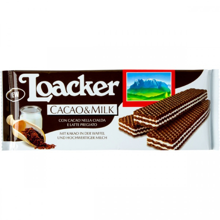 NAPOLITANE LOACKER CREMA CACAO SI LAPTE 175G [0]