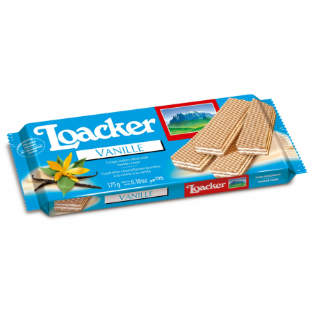 Dulciuri italiene - NAPOLITANE LOACKER CREMA VANILIE 175G