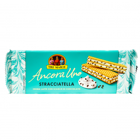 Prajituri, napolitane, cornuri italiene - NAPOLITANE TRE MARIE ANCORA UNO STRACCIATELLA 140G