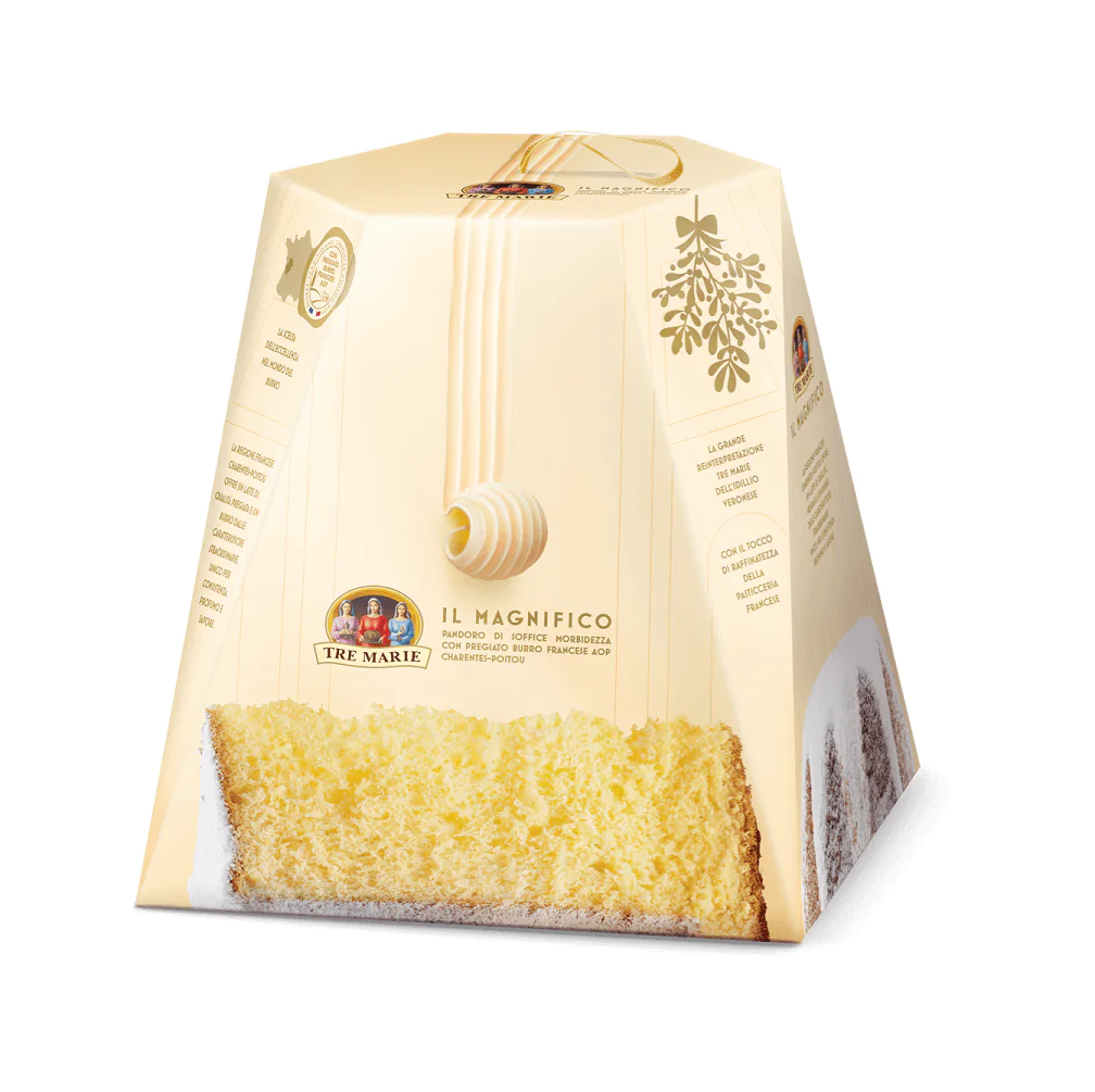Panettone cozonac italian, Pandoro si Balocco - PANDORO TREMARIE MAGNIFICO 1000G
