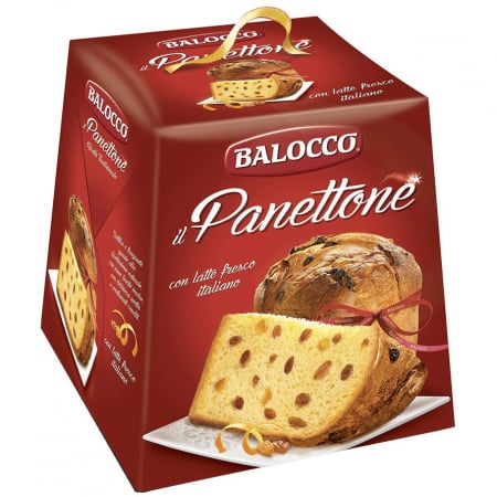 Panettone cozonac italian, Pandoro si Balocco - PANETTONE BALOCCO 750G
