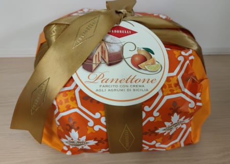 Panettone cozonac italian, Pandoro si Balocco - PANETTONE GONDORELLI AGLI AGRUMI 1KG