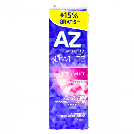 PASTA DE DINTI AZ 3D WHITE ULTRA WHITE 75ML [0]