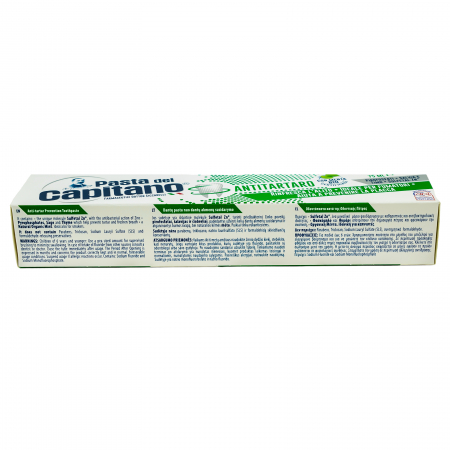 PASTA DE DINTI DEL CAPITANO ANTITARTRARO 75ML [1]