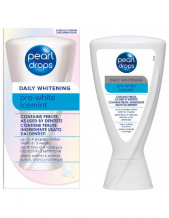IGIENA DENTARA - PASTA DE DINTI PEARL DROPS WHITENING 50ML