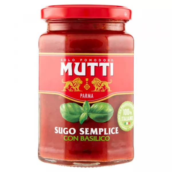 Sosuri de rosii si pasta de tomate - PASTA DE ROSII CU BUSUIOC MUTTI 280G