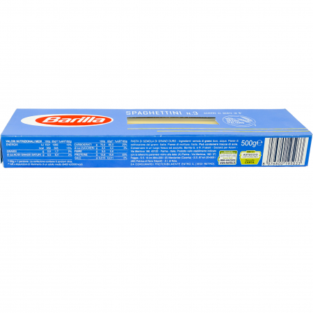 PASTE BARILLA 3 SPAGHETTINI 500G [1]