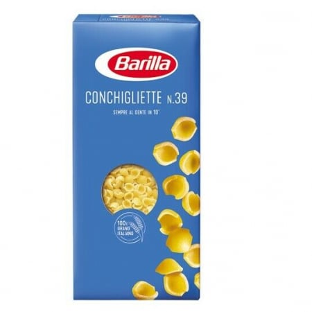 Paste italiene - PASTE BARILLA 39 CONCHIGLIETTE 500G