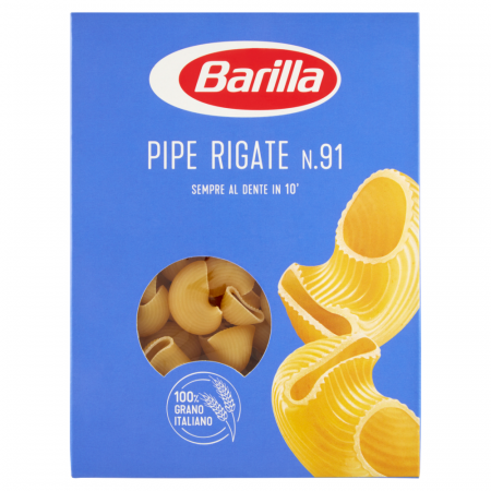 Paste italiene - PASTE BARILLA 91 PIPE RIGATE 500G
